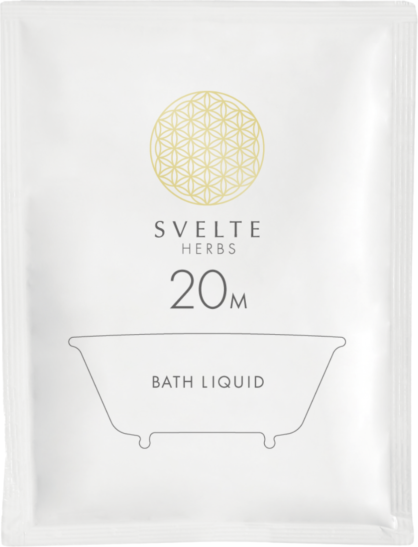 SVELTE HERBS 20M BATH LIQUID